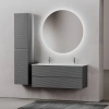 тумба под раковину sancos folk 120 fl120gs подвесная grey soft
