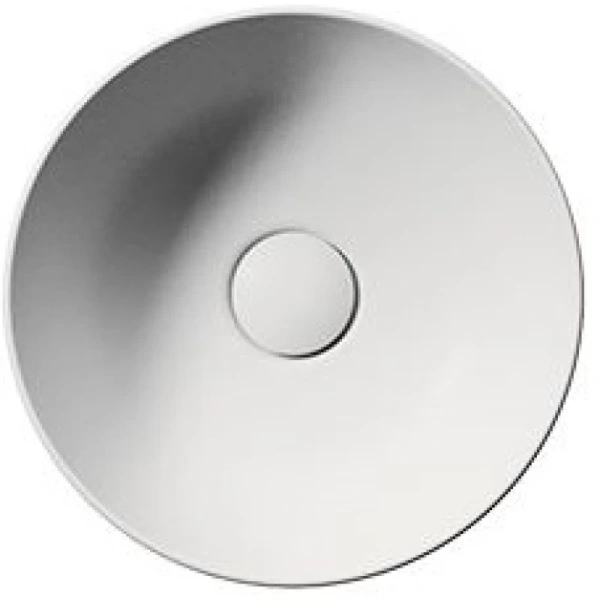 раковина gsi pura 885409 накладная, ø32 см, bianco opaco (белый матовый)