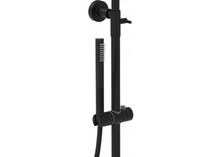 душевая система paffoni blu zcol632no , черный матовый