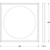 Зеркало 60х60 см белый матовый Defesto Eclipse DF 2226
