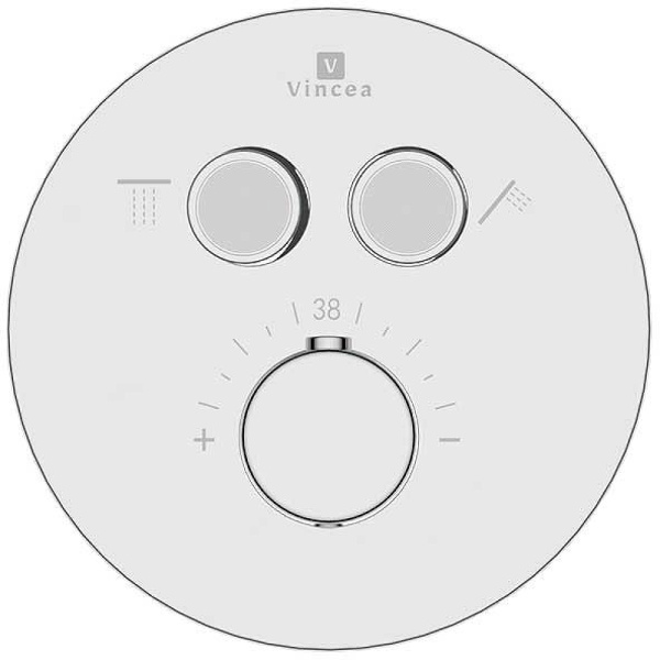 душевая система vincea inspire vsfw-3i22mt5ch с термостатом хром