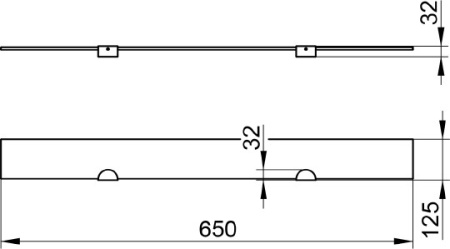 полка 65 см keuco edition 300 30010 005600 полка 65 см keuco edition 300 30010 005600