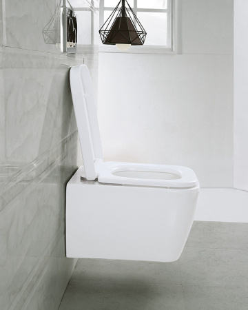 унитаз подвесной безободковый belbagno veneto bb132chr/bb132sc, с сиденьем микролифт, цвет белый.