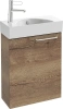 раковина накладная jacob delafon odeon rive gauche 50 l ego112-55-00, белая