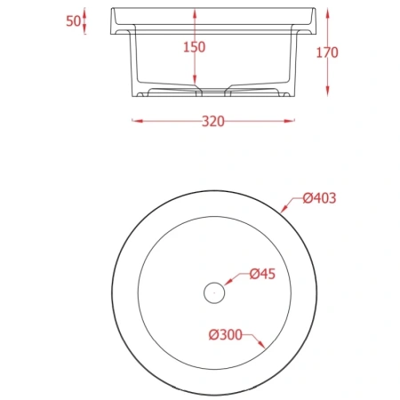 раковина накладная 40 см artceram fuori scala tfl032 05 00, белая матовый.