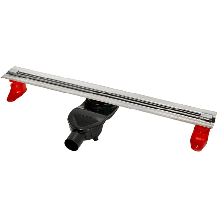 Душевой лоток Berges Super Slim 800 090154 с решеткой хром матовый