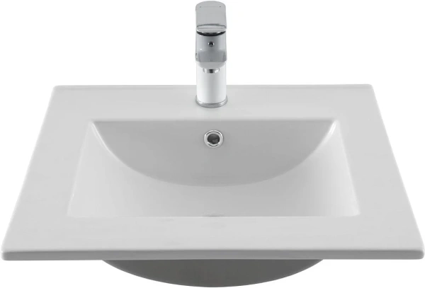 раковина полувстраиваемая 50 см aquanet flat 00330428