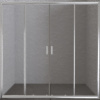 Дверь для душевой кабины BelBagno Unique 200 UNIQUE-BF-2-170/200-P-Cr профиль хром, стекло рифленое