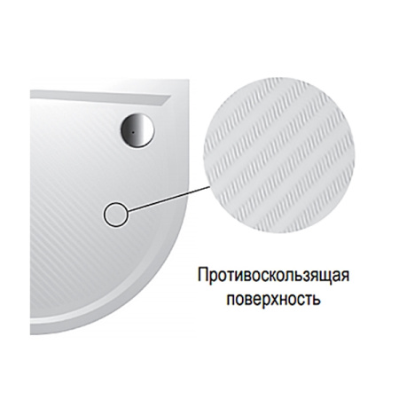 душевой поддон из искусственного камня riho kolping 80×80 см, db10 с сифоном и ножками