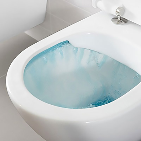 унитаз подвесной villeroy & boch o'novo 5660 hr r1 безободковый, ceramicplus, цвет альпийский белый