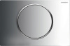 Кнопка для инсталляции Geberit Sigma 10 115.758.KH.5 цвет хром / матовый цвет хром / цвет хром