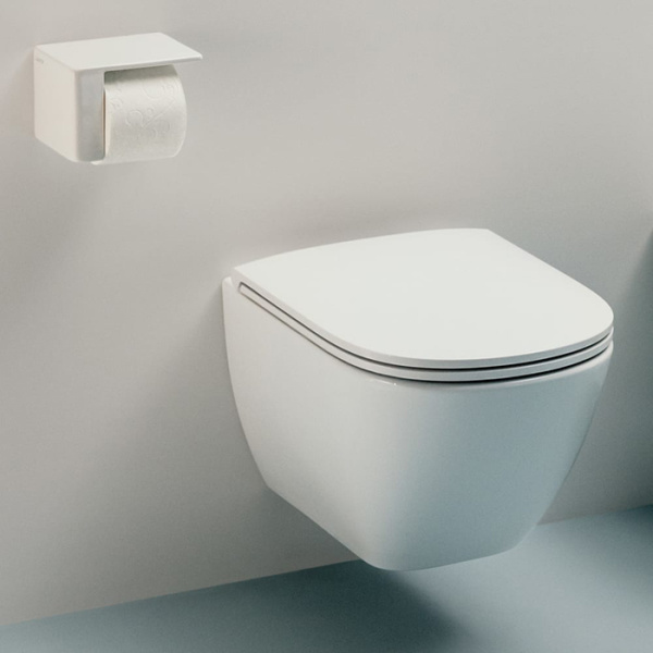 унитаз laufen lua 8.2008.3.000.000.1 подвесной, безободковый, без сиденья, 49x36 см, белый