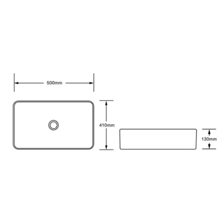 раковина santiline sl-1051kh, накладная, 50x41 см, светло-коричневая матовая