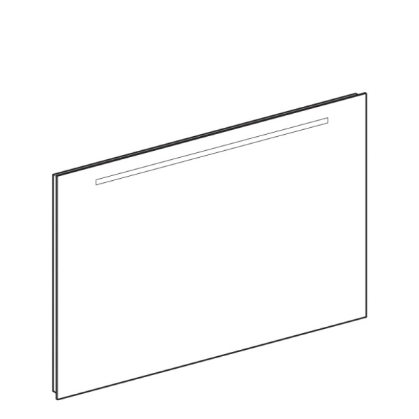 зеркало 100х65 см geberit option basic 500.584.00.1