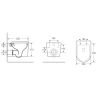 унитаз подвесной ww nesenbach 004 gl-wt