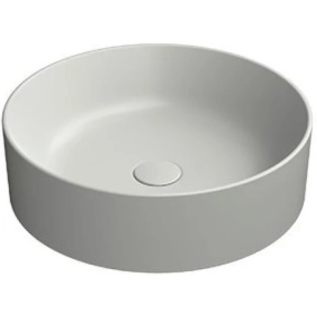 Раковина GSI Kube X 942717 накладная, Ø45 см, Cenere opaco (Серый матовый)