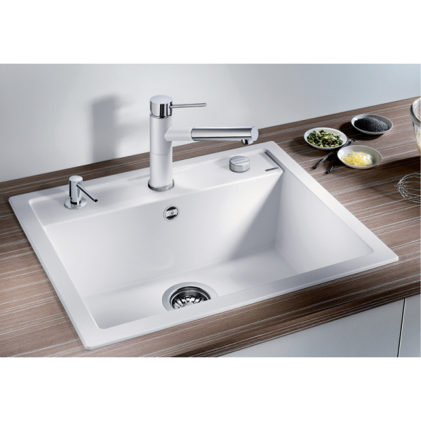 кухонная мойка blanco dalago 6 514199 белый