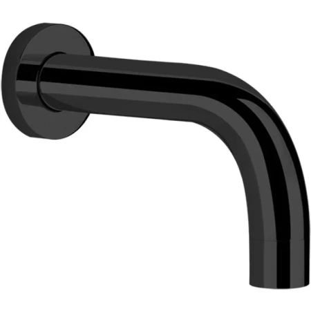 Излив для ванны Gessi Via Tortona 38785#299 167 мм, цвет черный XL