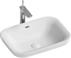 раковина ceramicanova element cn6041 встраиваемая, сверху, 58x40 см, белая