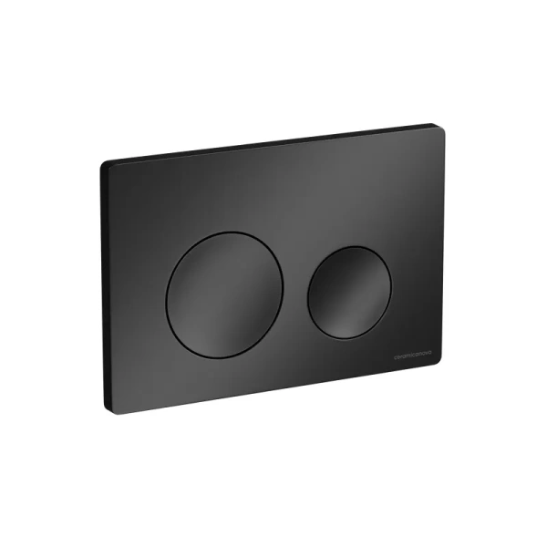 комплект унитаза с инсталляцией ceramica nova new day cn3001_121001mb белый, с крышкой микролифт и кнопкой черный матовый