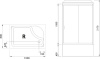 душевая кабина royal bath bp rb8100bp2-t-ch-r