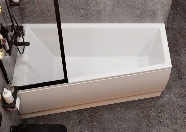 акриловая ванна vagnerplast cavallo vpba169cav3lx-04 160x90 l