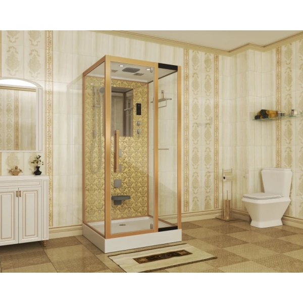 душевая кабина niagara luxe ng-7714g 100x90 с гидромассажем