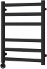 полотенцесушитель point меркурий pn83156be электрический, 50x60 см, черный
