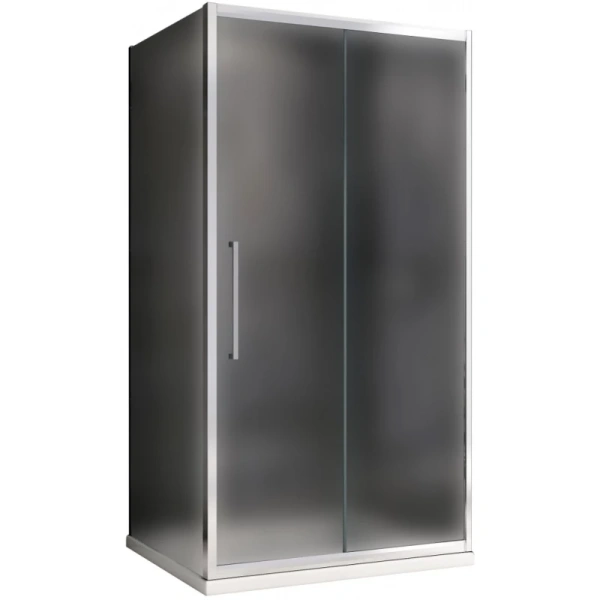душевой уголок 100x50 см abber schwarzer diamant ag30100mh-s50m матовое