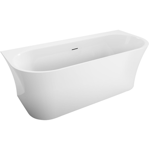 ванна акриловая пристенная 170х75 belbagno bb711-1700-750