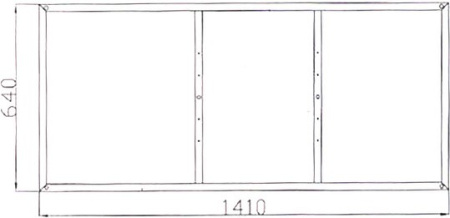 каркас для ванны cersanit santana 150 k-rw-santana*150n