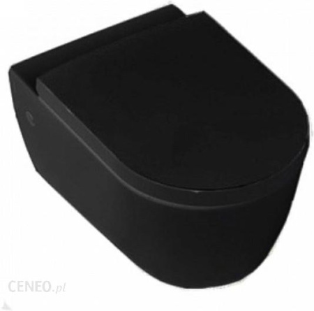 сиденье для унитаза hatria fusion y1v102 с микролифтом, цвет черный матовый