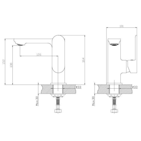 смеситель для раковины haiba hb12590