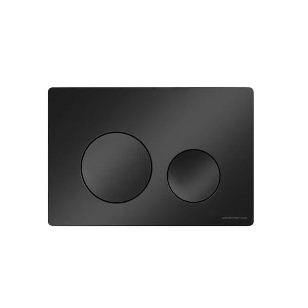 комплект унитаза с инсталляцией ceramica nova new day cn3001_121001mb белый, с крышкой микролифт и кнопкой черный матовый