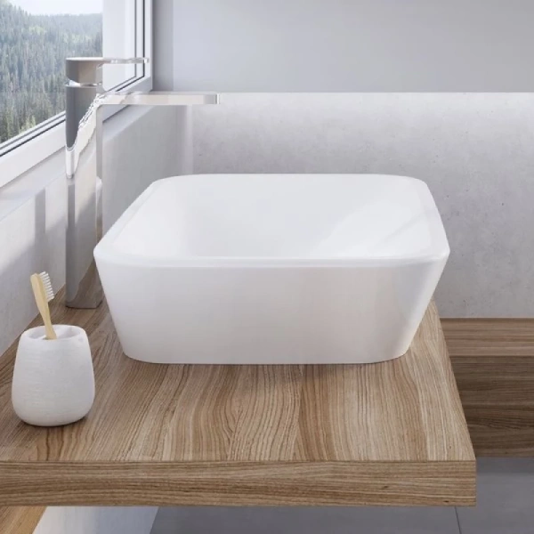 раковина-чаша ravak ceramic r 60 см xjx01160002, белая