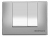 комплект унитаза с инсталляцией berges ego rimless 047243 с сиденьем микролифт и клавишей смыва хром