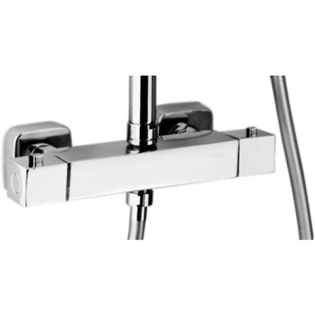 душевая система webert azeta aa980507015pvc цвет хром