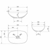 раковина-чаша vincea 54 vbs-6t12b черная