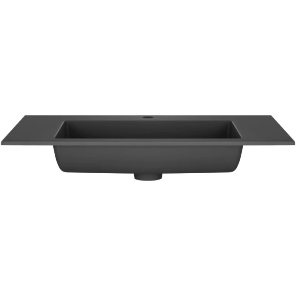 раковина vincea vcb-13800b 80х48 см, цвет черный