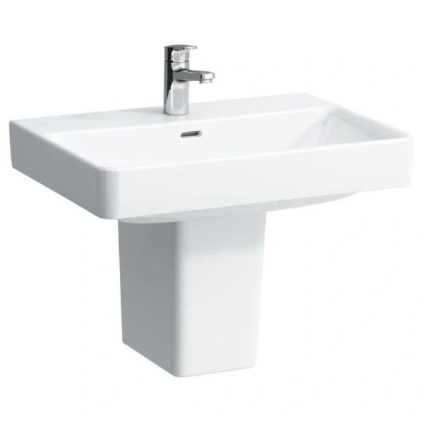 раковина подвесная laufen pro s 65 см, 8.1096.4.000.104.1