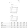 стальной поддон 80×80 см kaldewei sanidusch 395 standard