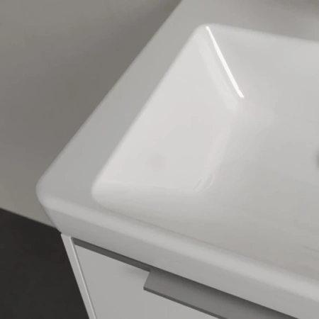 раковина 50x40 см villeroy & boch subway 3.0 4370ff01
