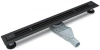 душевой лоток esbano slim 80 s-line-80mb estrslmline80mb с черной матовой решеткой