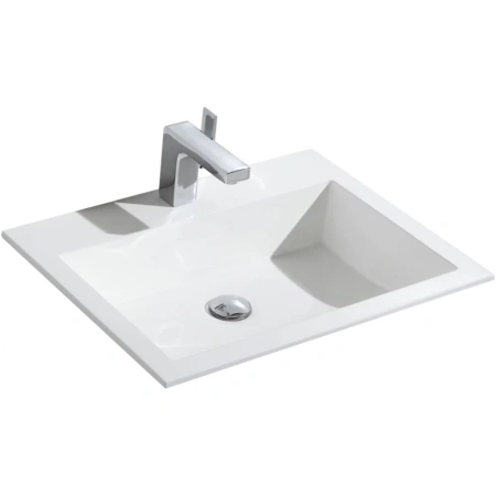 раковина vincea vcb-13600w 60х48 см, белая