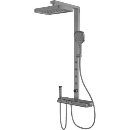 Душевая система Abber Thermostat AF8560NG 360x220 мм, с термостатом, никель