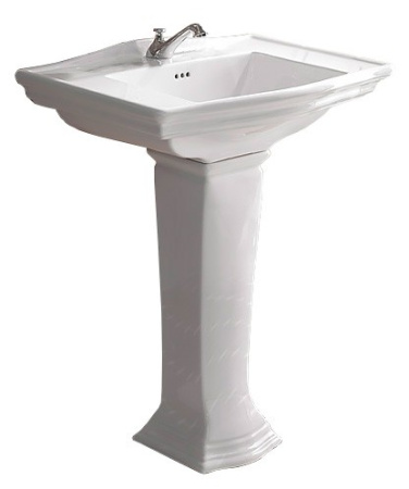 раковина подвесная devon & devon westminster iblp1fwes 53 см