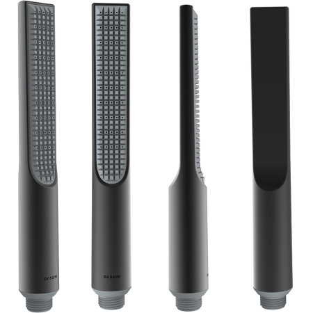 смеситель для ванны bossini apice z00555.073 черный матовый