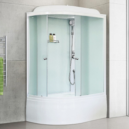 душевая кабина royal bath bk 120x80 rb8120bk5-wc-r без гидромассажа