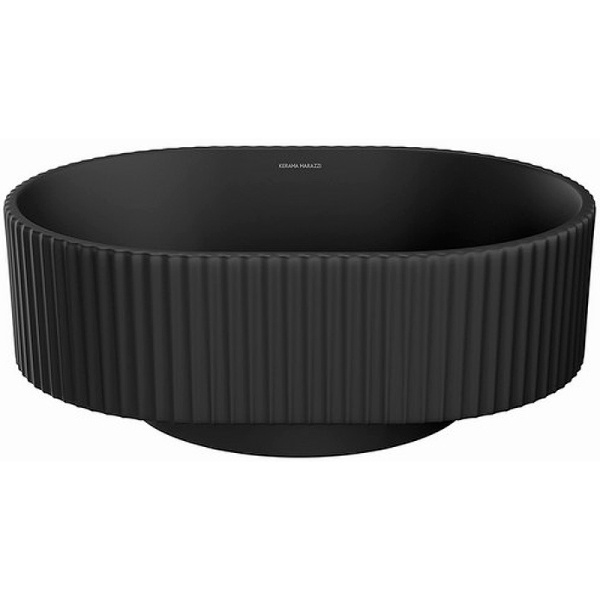 раковина kerama marazzi artbasin vento 50 ve.wb.50\blk.m черная матовая