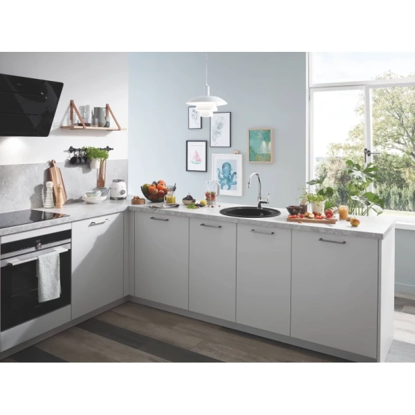 кухонная мойка grohe k200 черный 31656ap0